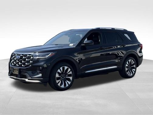 AGATE BLACK METALLIC 2025 Ford Explorer Platinum