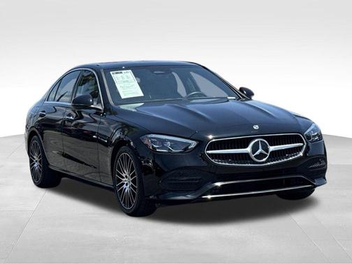 Black 2025 Mercedes-Benz C-Class C 300