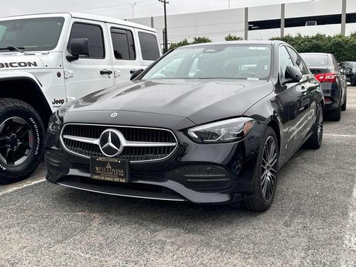Black 2025 Mercedes-Benz C-Class C 300