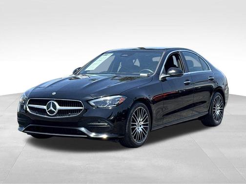 Black 2025 Mercedes-Benz C-Class C 300