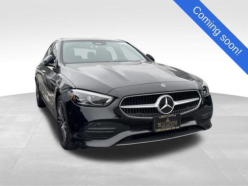 Black 2025 Mercedes-Benz C-Class C 300