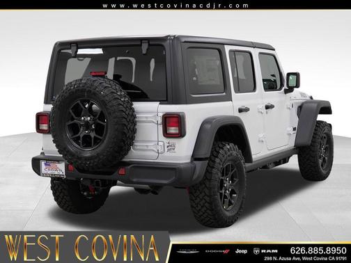 Bright White Clearcoat 2026 Jeep Wrangler Willys