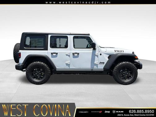 Bright White Clearcoat 2026 Jeep Wrangler Willys