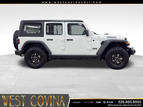 Bright White Clearcoat 2026 Jeep Wrangler Willys