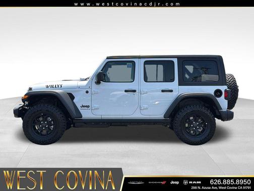 Bright White Clearcoat 2026 Jeep Wrangler Willys