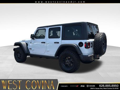 Bright White Clearcoat 2026 Jeep Wrangler Willys