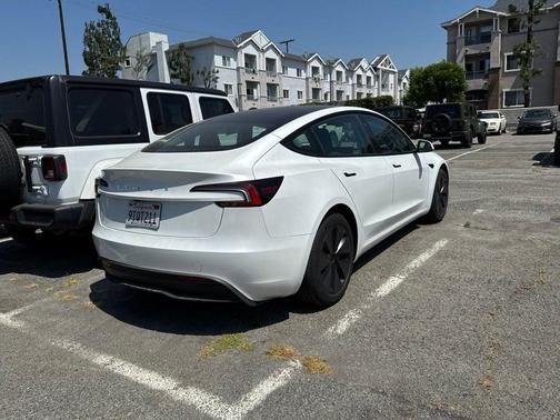 Pearl White 2025 Tesla Model 3 Long Range