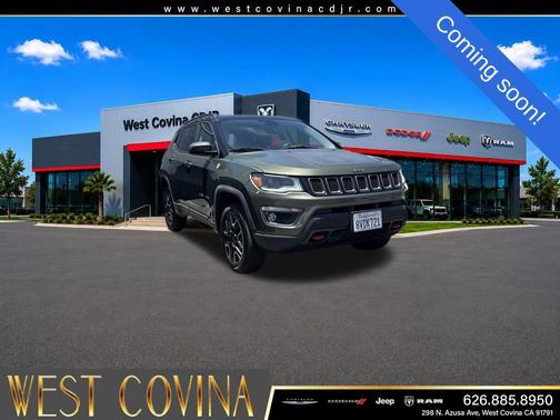 Olive Green Pearlcoat 2021 Jeep Compass Trailhawk