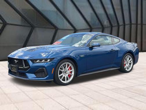 ATLAS BLUE METALLIC 2024 Ford Mustang GT Premium