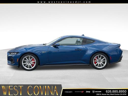 ATLAS BLUE METALLIC 2024 Ford Mustang GT Premium