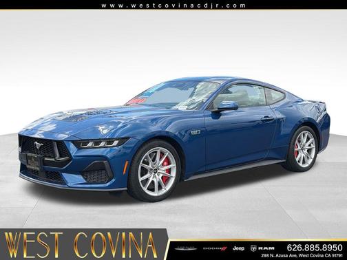 ATLAS BLUE METALLIC 2024 Ford Mustang GT Premium