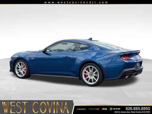 ATLAS BLUE METALLIC 2024 Ford Mustang GT Premium