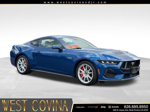 ATLAS BLUE METALLIC 2024 Ford Mustang GT Premium