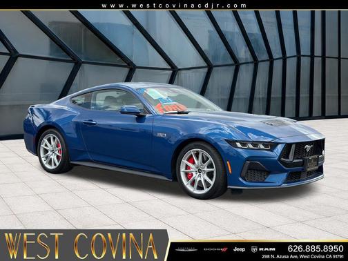 ATLAS BLUE METALLIC 2024 Ford Mustang GT Premium