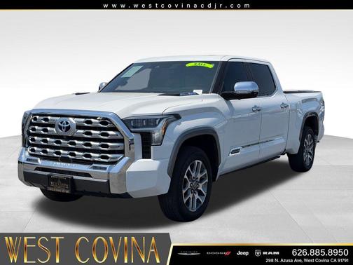 Wind Chill Pearl 2024 Toyota Tundra Hybrid 1794 Edition