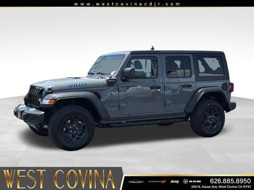 Sting-Gray Clearcoat 2023 Jeep Wrangler 4xe Base