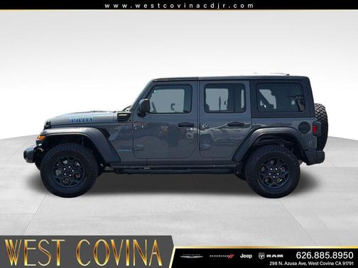 Sting-Gray Clearcoat 2023 Jeep Wrangler 4xe Base