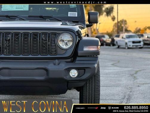 Black Clearcoat 2026 Jeep Wrangler Sport