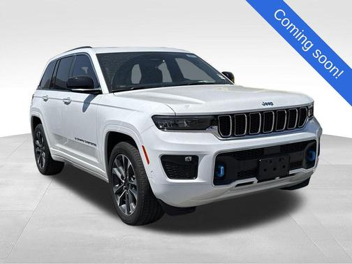 Bright White Clearcoat 2023 Jeep Grand Cherokee 4xe Overland
