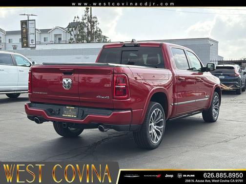 Molten Red Pearlcoat 2026 RAM 1500 ST
