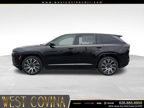 Diamond Black Crystal Pearlcoat 2025 Jeep Wagoneer S Limited