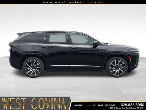 Diamond Black Crystal Pearlcoat 2025 Jeep Wagoneer S Limited