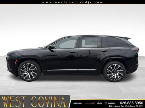 Diamond Black Crystal Pearlcoat 2025 Jeep Wagoneer S Limited