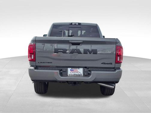 Ceramic Gray Clearcoat 2026 RAM 3500 Limited Mega Cab 4x4 6'4' Box