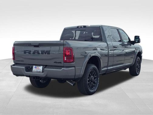 Ceramic Gray Clearcoat 2026 RAM 3500 Limited Mega Cab 4x4 6'4' Box