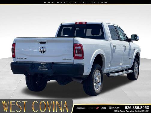 Bright White Clearcoat 2020 RAM 2500 Laramie Crew Cab 4x4 6'4' Box