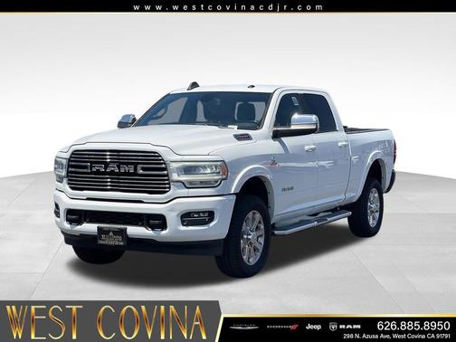 Bright White Clearcoat 2020 RAM 2500 Laramie Crew Cab 4x4 6'4' Box