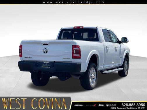 Bright White Clearcoat 2020 RAM 2500 Laramie Crew Cab 4x4 6'4' Box