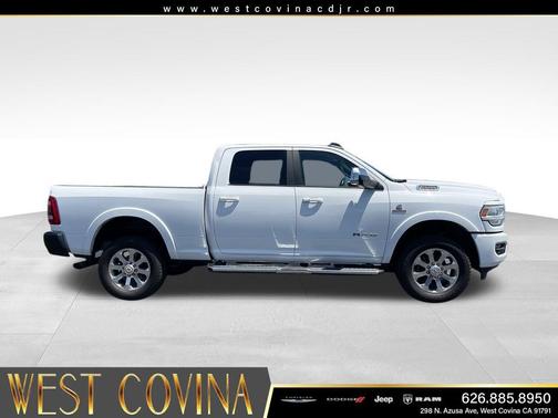 Bright White Clearcoat 2020 RAM 2500 Laramie Crew Cab 4x4 6'4' Box