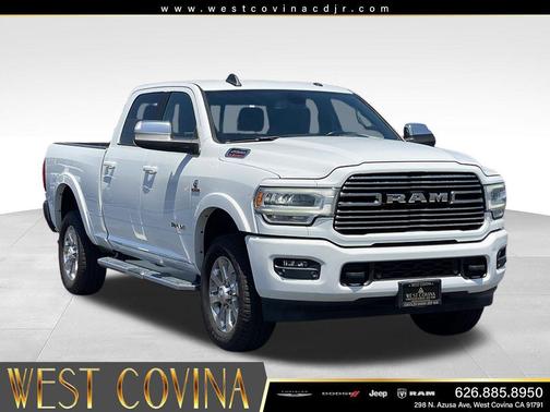 Bright White Clearcoat 2020 RAM 2500 Laramie Crew Cab 4x4 6'4' Box
