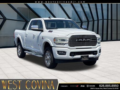 Bright White Clearcoat 2020 RAM 2500 Laramie Crew Cab 4x4 6'4' Box
