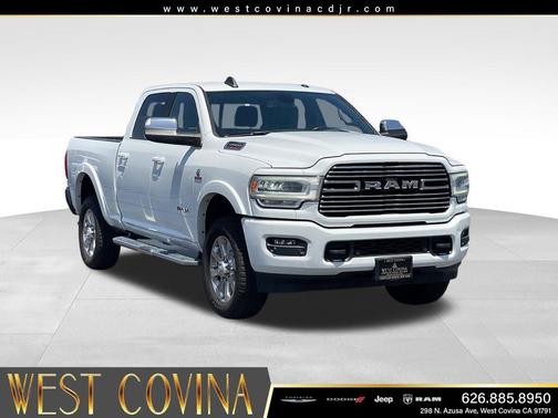 Bright White Clearcoat 2020 RAM 2500 Laramie Crew Cab 4x4 6'4' Box