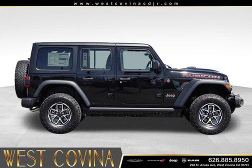 Black Clearcoat 2026 Jeep Wrangler Rubicon