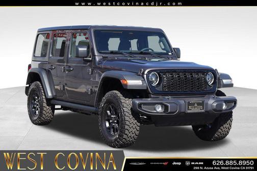 Granite Crystal Metallic Clearcoat 2026 Jeep Wrangler Willys