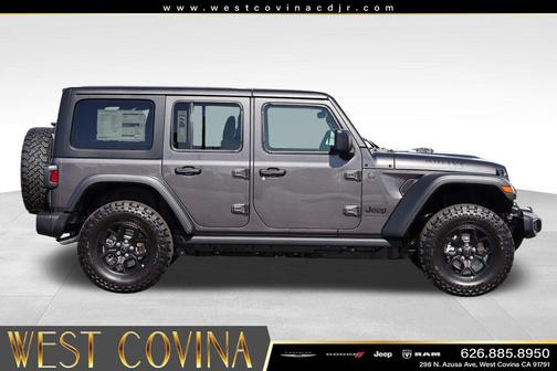 Granite Crystal Metallic Clearcoat 2026 Jeep Wrangler Willys