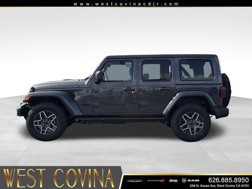 Granite Crystal Metallic Clearcoat 2025 Jeep Wrangler 4-Door Sahara 4x4