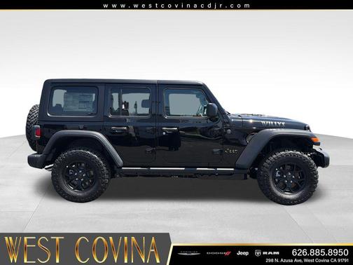 Black Clearcoat 2026 Jeep Wrangler Willys