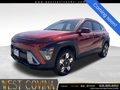 Ultimate Red Metallic 2024 Hyundai KONA SEL