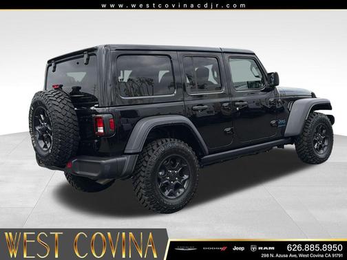 Black Clearcoat 2023 Jeep Wrangler 4xe Base