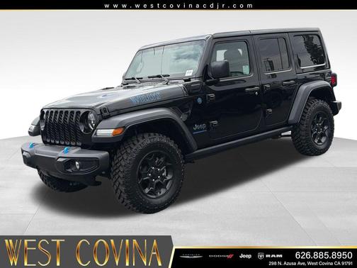 Black Clearcoat 2023 Jeep Wrangler 4xe Base
