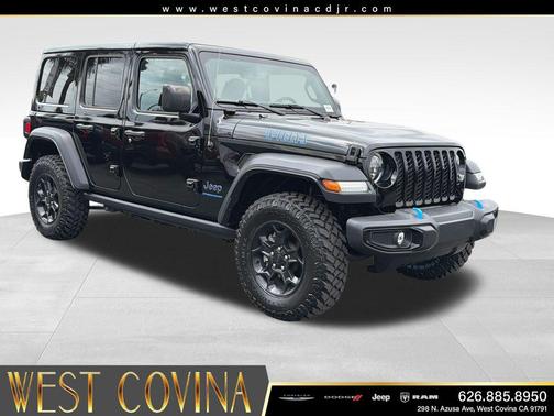 Black Clearcoat 2023 Jeep Wrangler 4xe Base
