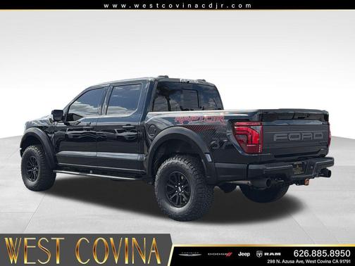 AGATE BLACK METALLIC 2025 Ford F-150 Raptor