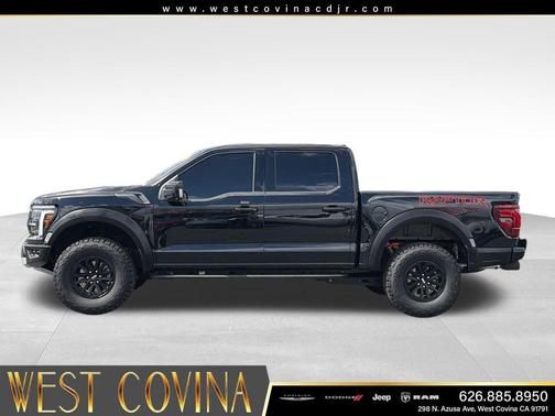 AGATE BLACK METALLIC 2025 Ford F-150 Raptor