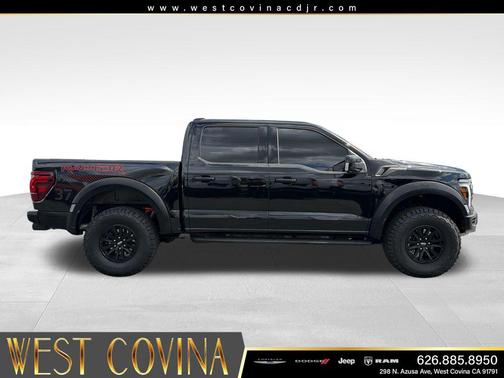 AGATE BLACK METALLIC 2025 Ford F-150 Raptor
