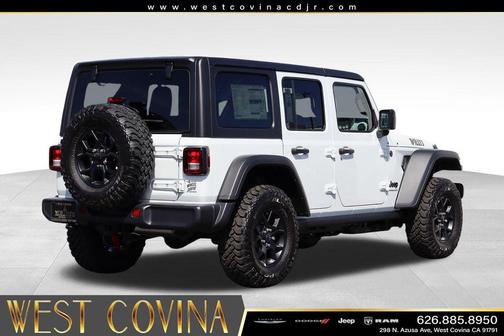 Bright White Clearcoat 2026 Jeep Wrangler Willys