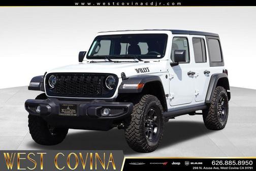 Bright White Clearcoat 2026 Jeep Wrangler Willys